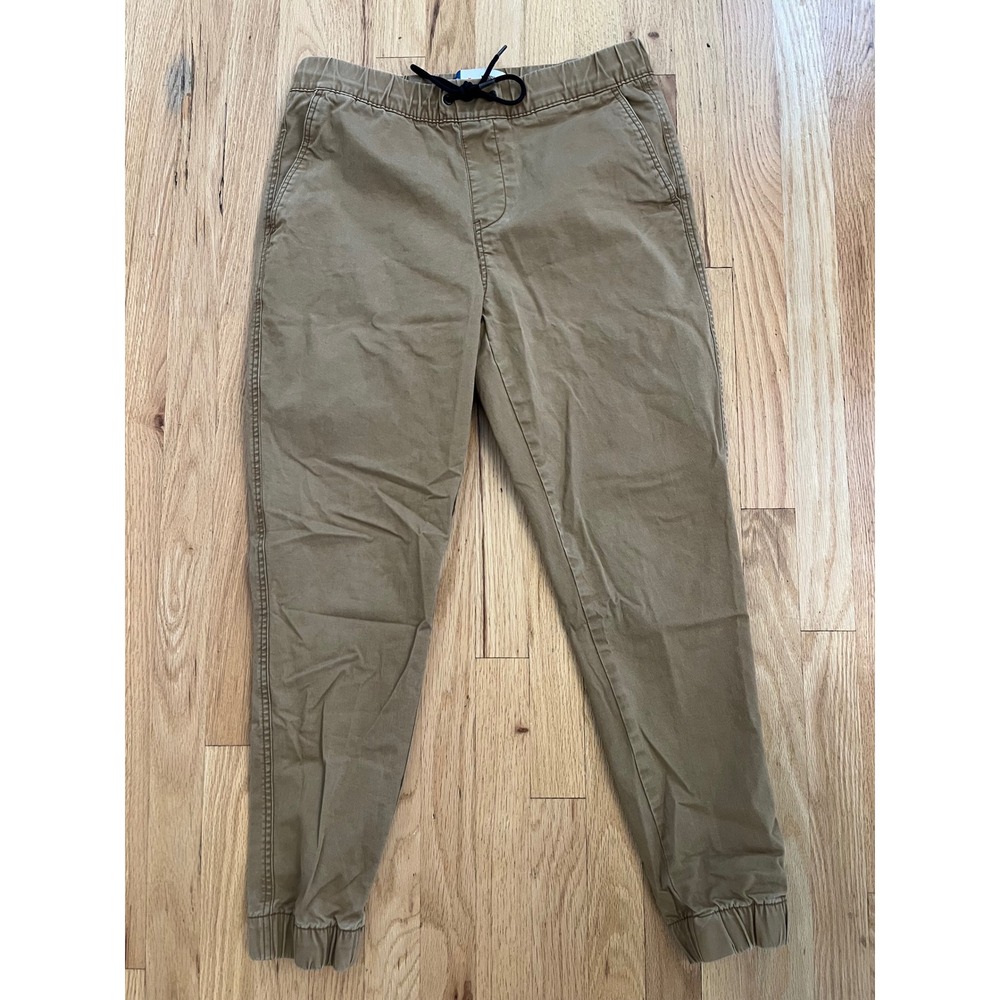 Old Navy Modern Jogger Built-In Flex Khaki Tan Brown Pants Mens Medium
